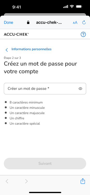 03 - Register - Password empty