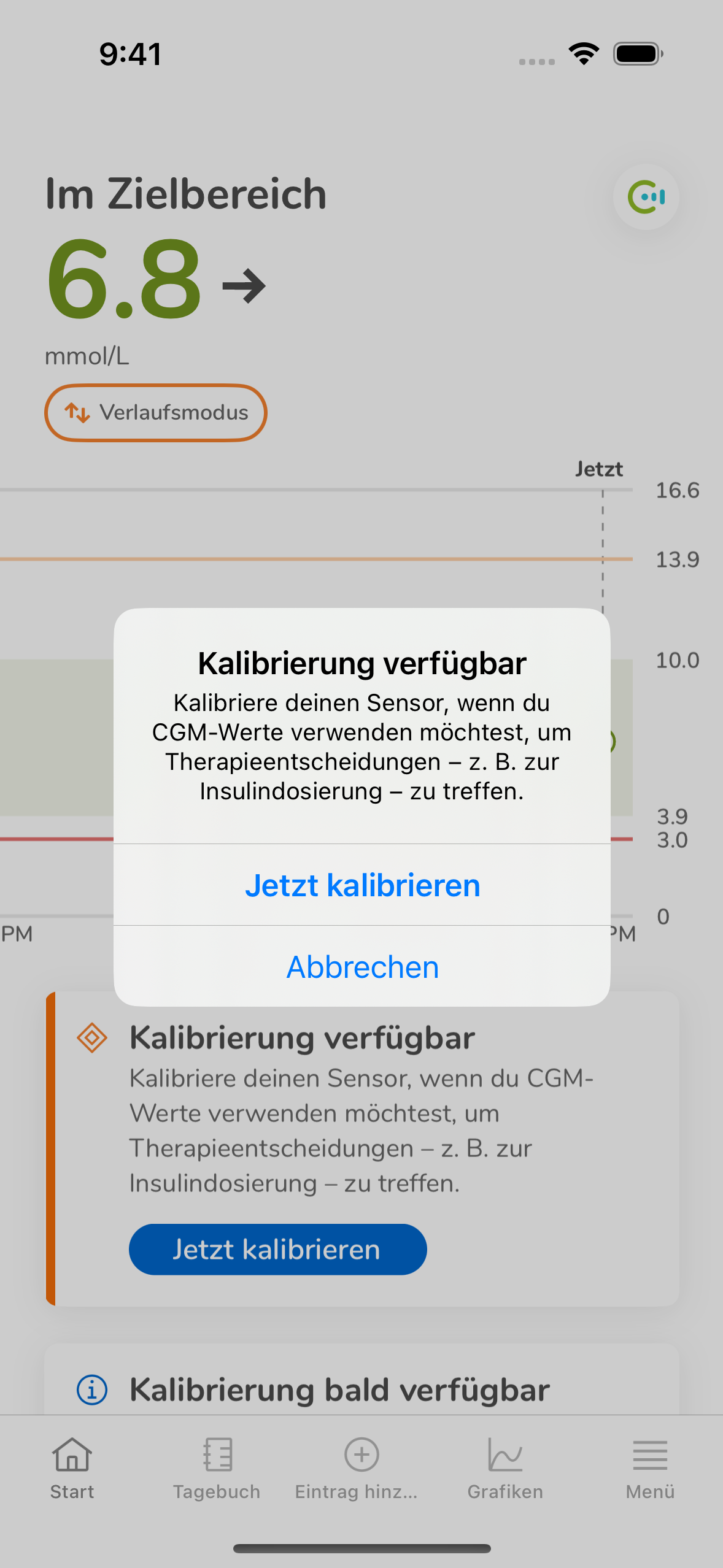 06_10_CGM calibration required in_app dialog_Mmoll