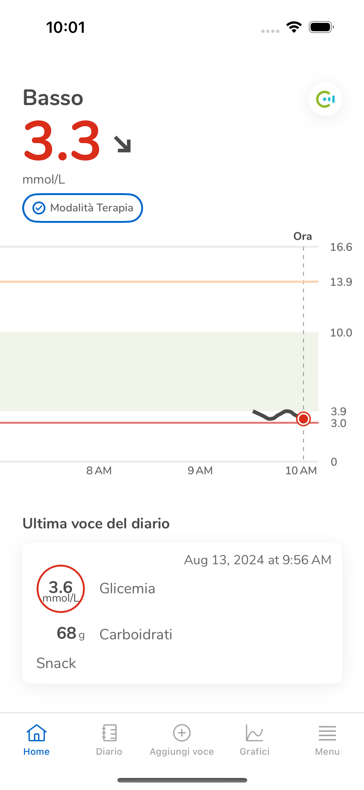 33_03_HomeDashboardWithLogbookEntriesLowMmoll_ID48