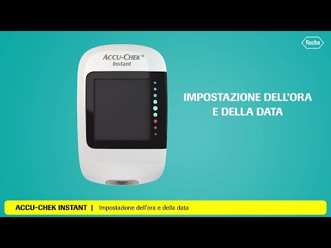 Accu-Chek® Instant: Impostazione dell’ora e della data