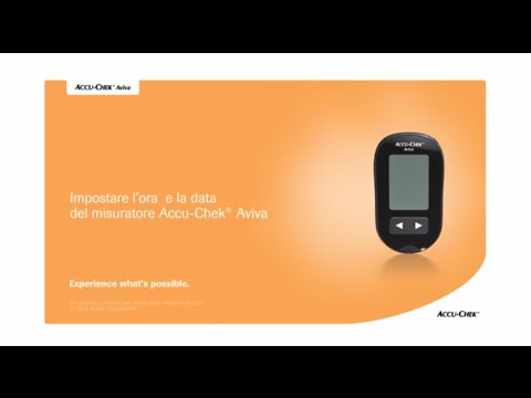 Accu-Chek® Aviva: impostazione di ora e data